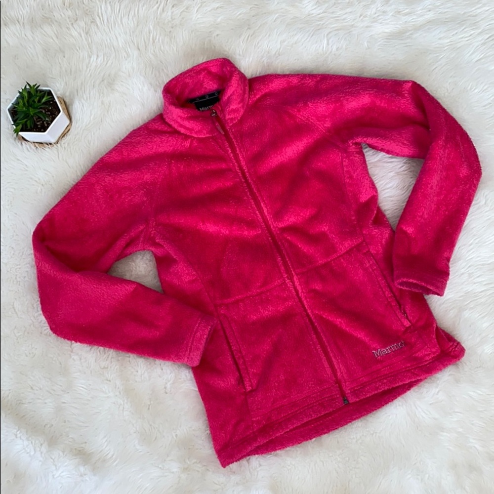 CLOSET CLOSING 12/31 Marmot Fuzzy Fleece Jacket M